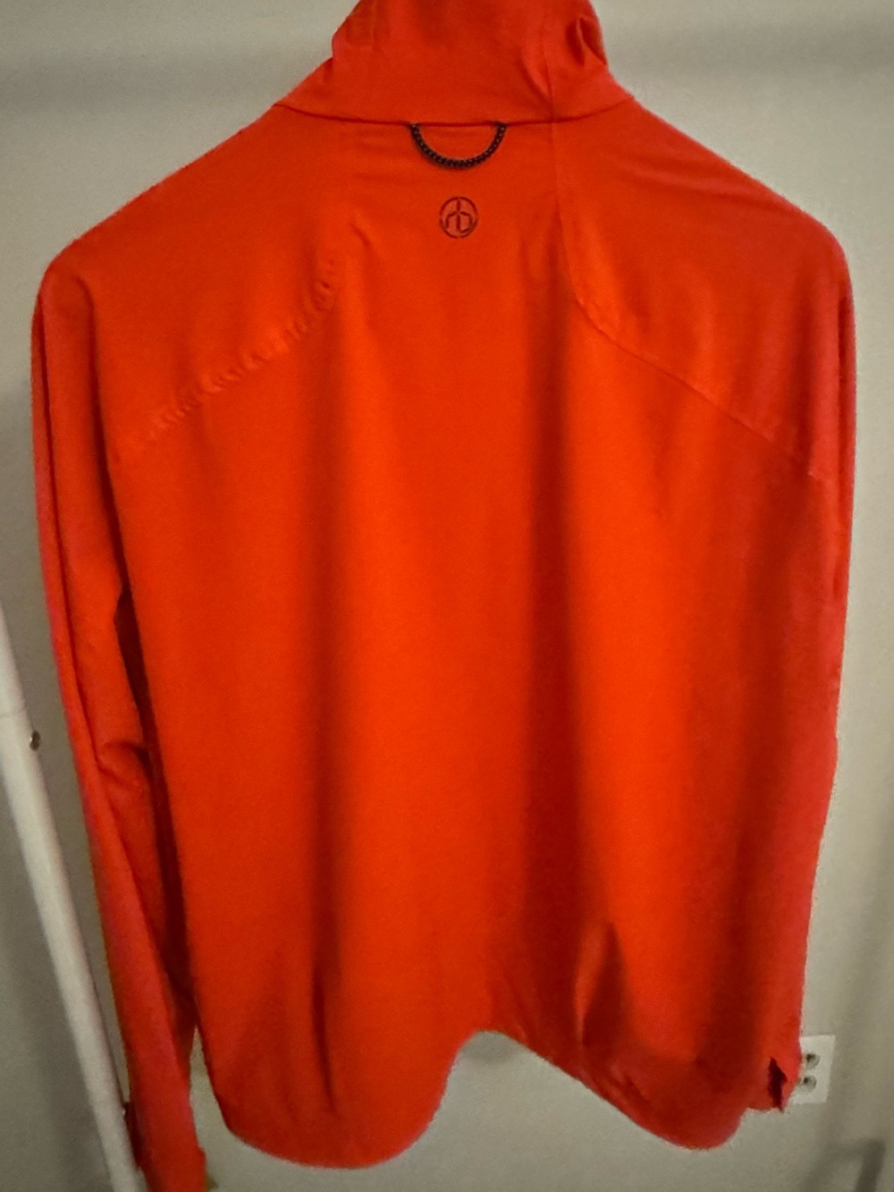 rag & bone red orange Utility Zip Jacket - Picture 4 of 4